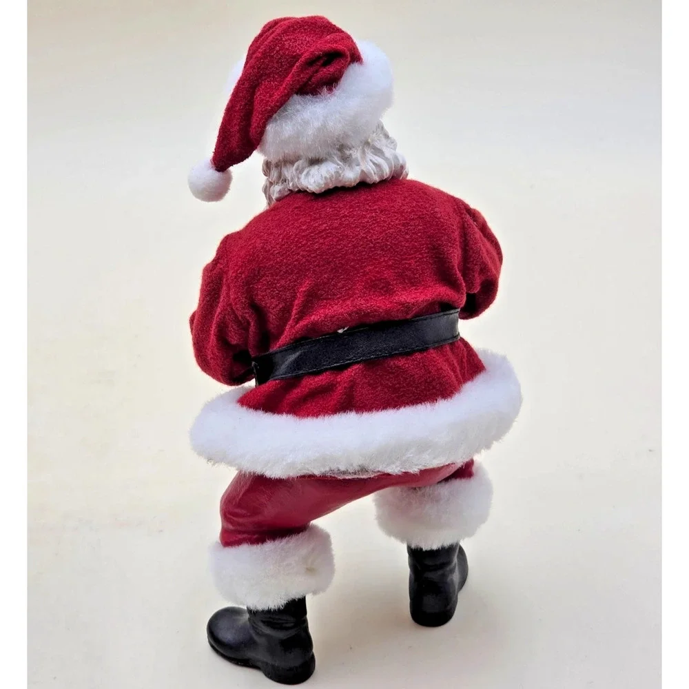 Possible Dreams Clothtique Peace Santa Hidden Message in Beard 2 Pc Set Dept 56